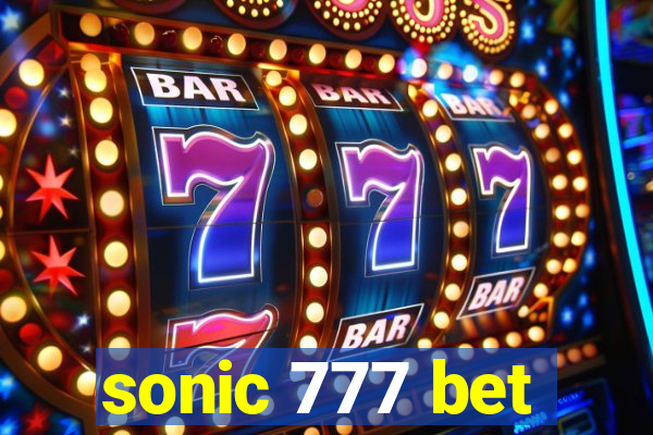 sonic 777 bet